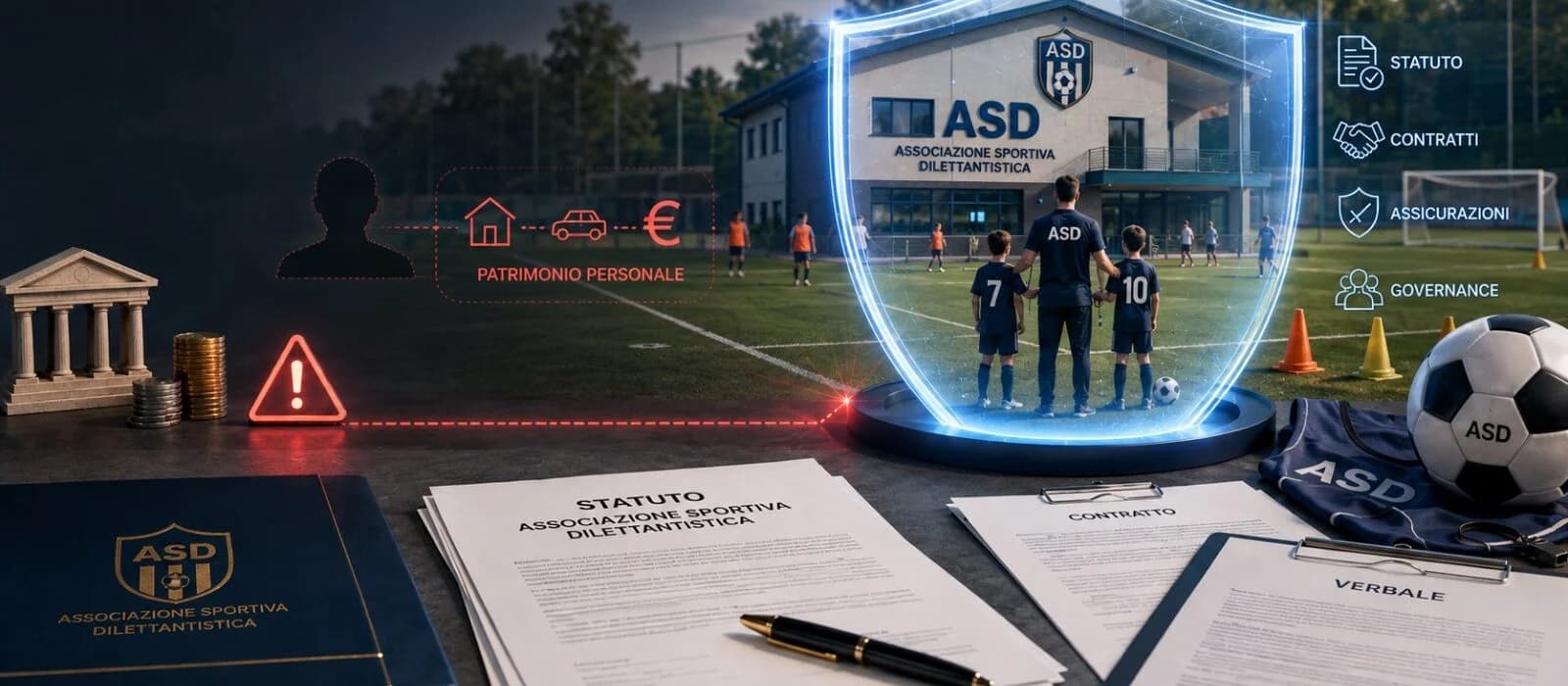 Quanto si rischia con una ADS senza personalità giuridica?